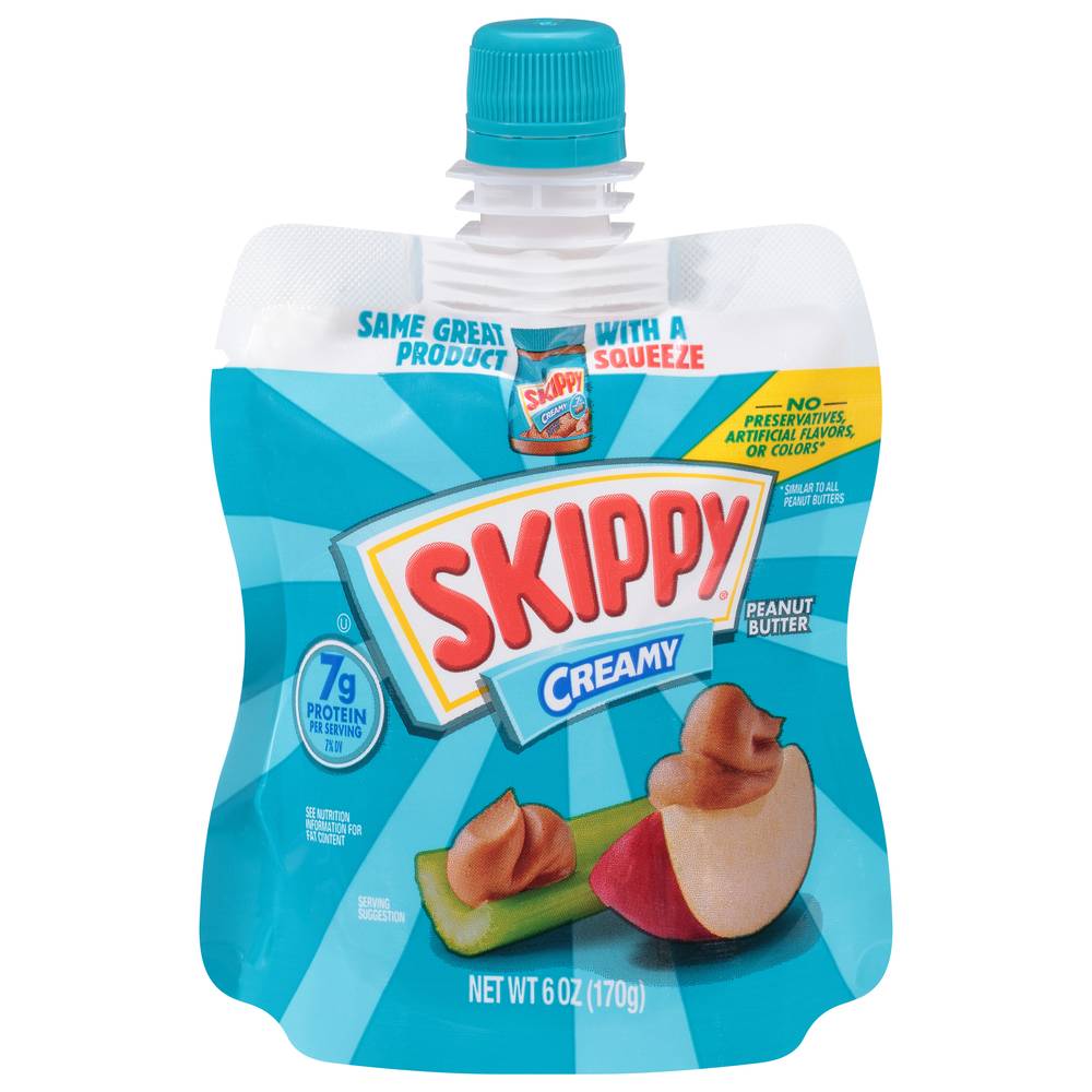 Skippy Creamy Peanut Butter (6 oz)