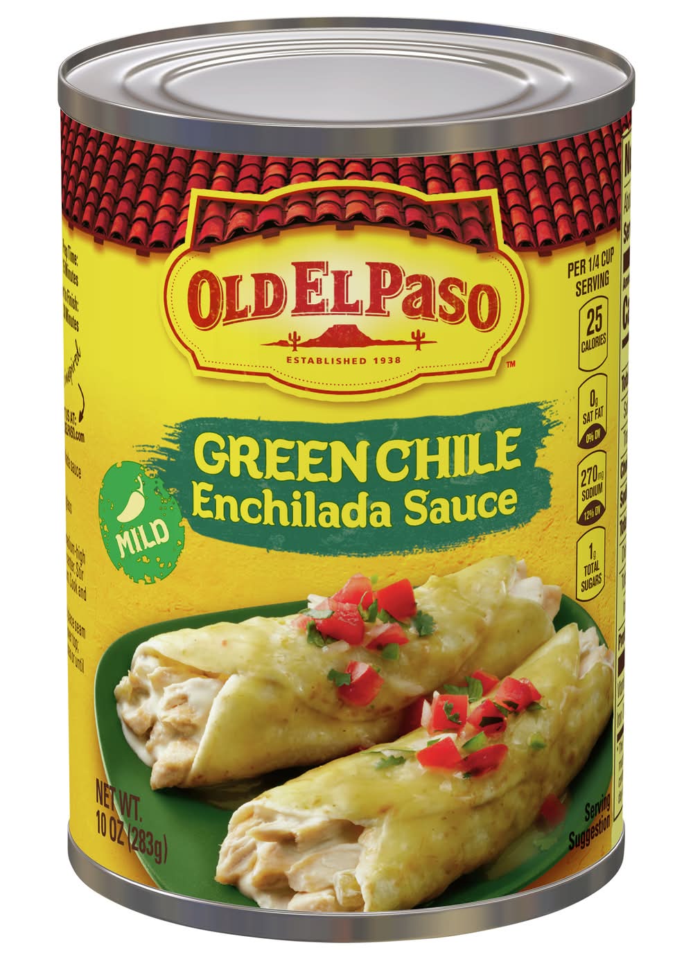 Old El Paso Mild Green Chile Enchilada Sauce (10 oz)