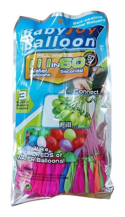 注水氣球-三束111個球 <1PC個 x 1 x 1PC個>