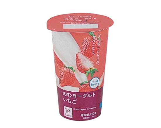 【チルド飲料】NLのむヨーグルト≪いちご≫(190g)