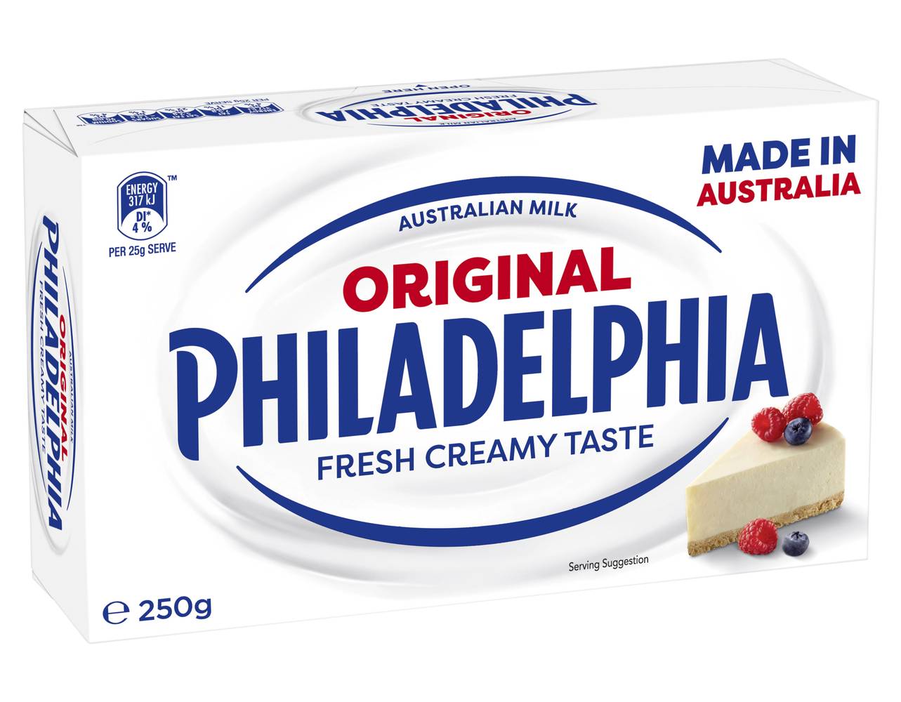Philadelphia Lemon Original Creamy Philly Cheesecake (250g)