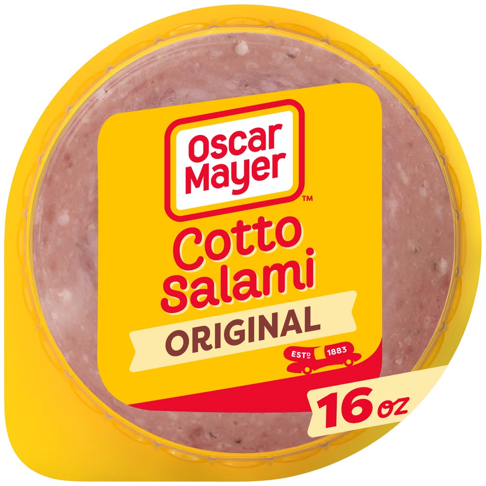 Oscar Mayer Original Cotto Salami Deli Lunch Meat (16 oz)