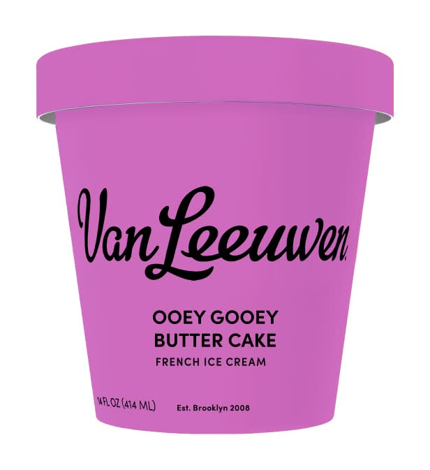 Van Leeuwen French Ice Cream, Ooey Gooey Butter Cake (14 oz)