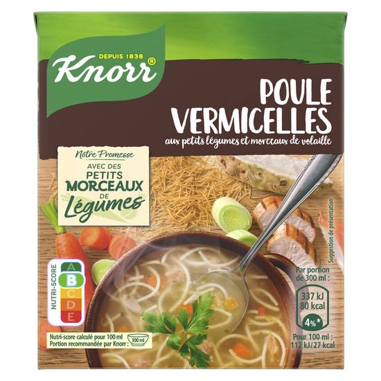Knorr - Soupe liquide poule vermicelles