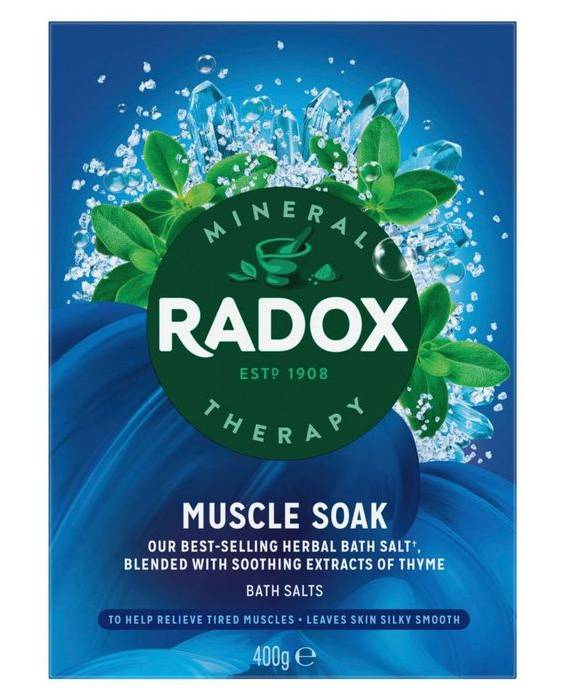 Radox Mineral Therapy Bath Salts Muscle Soak 400g (407605)