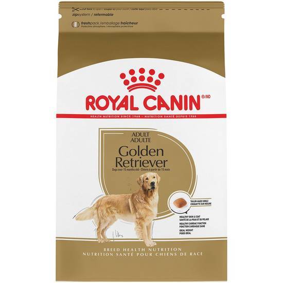 Royal Canin Breed Health Nutrition Golden Retriever Adult Dry Dog Food (30 lbs)