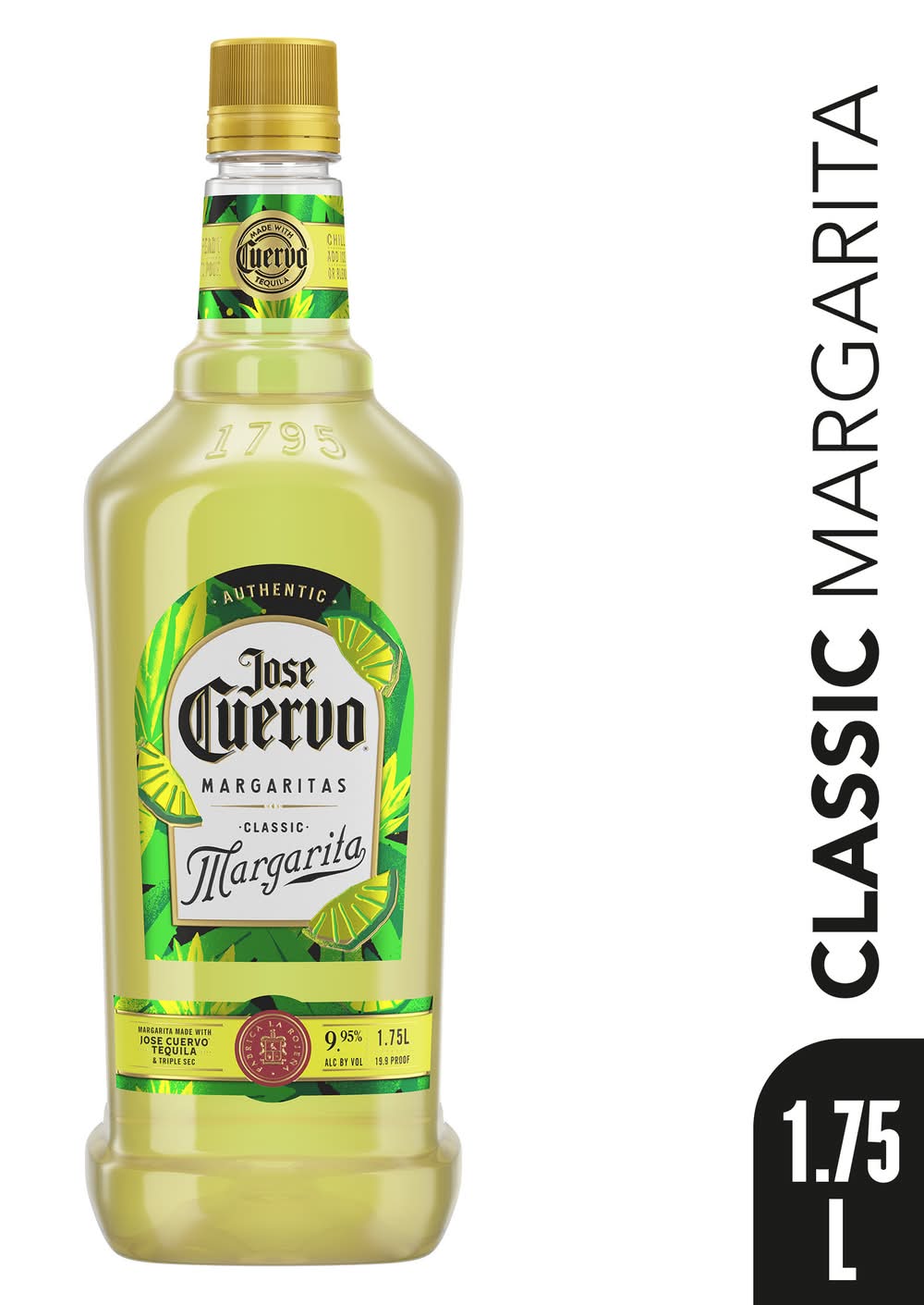 Jose Cuervo Authentic Classic Margarita Tequila (1.75 L)