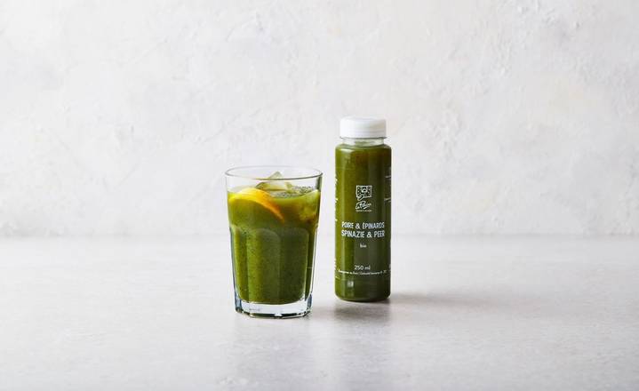 Jus Poire, Epinard, Menthe