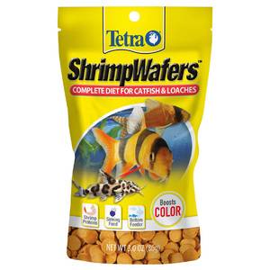 Tetra shirmpwafers alimento en obleas para peces de fondo