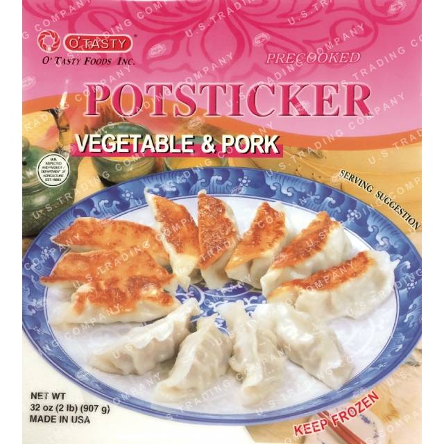 Frozen O'Tasty - Pork & Vegetable Potstickers - 32 oz