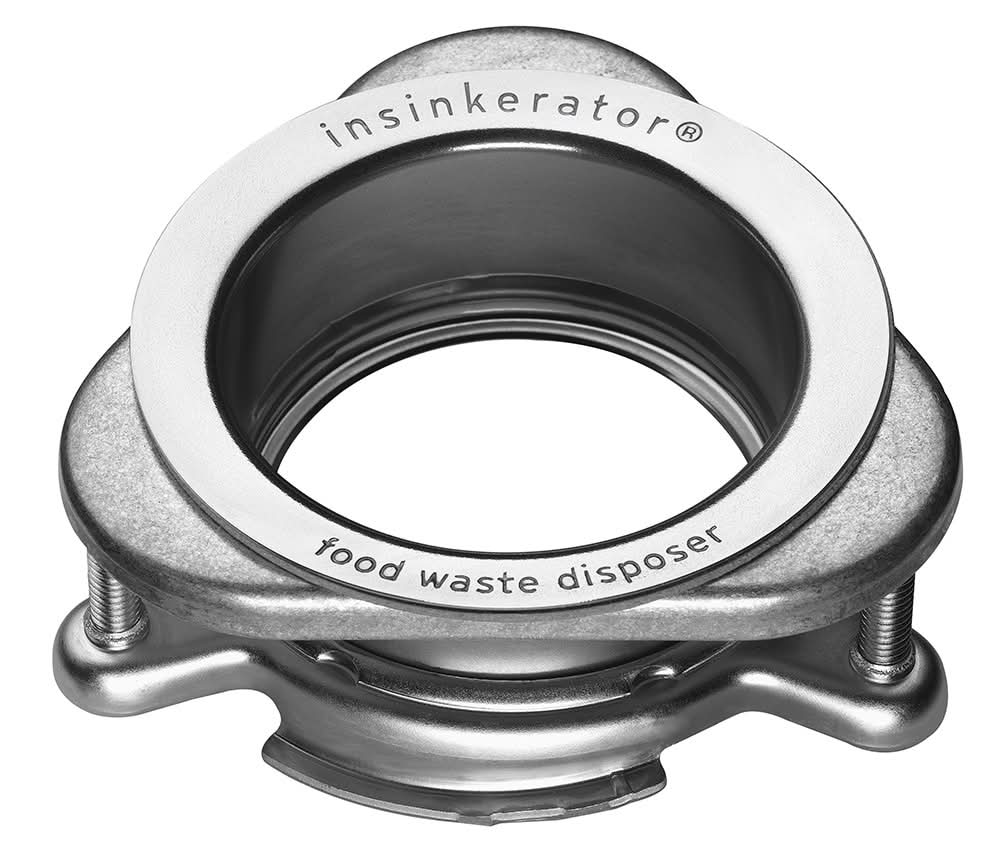 InSinkErator Quick Lock Mount 5-in Stainless Steel Steel Garbage Disposal Trim set