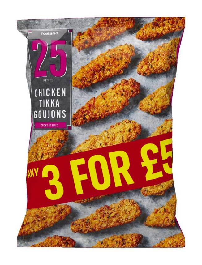 Iceland Chicken Goujons 25 Pack