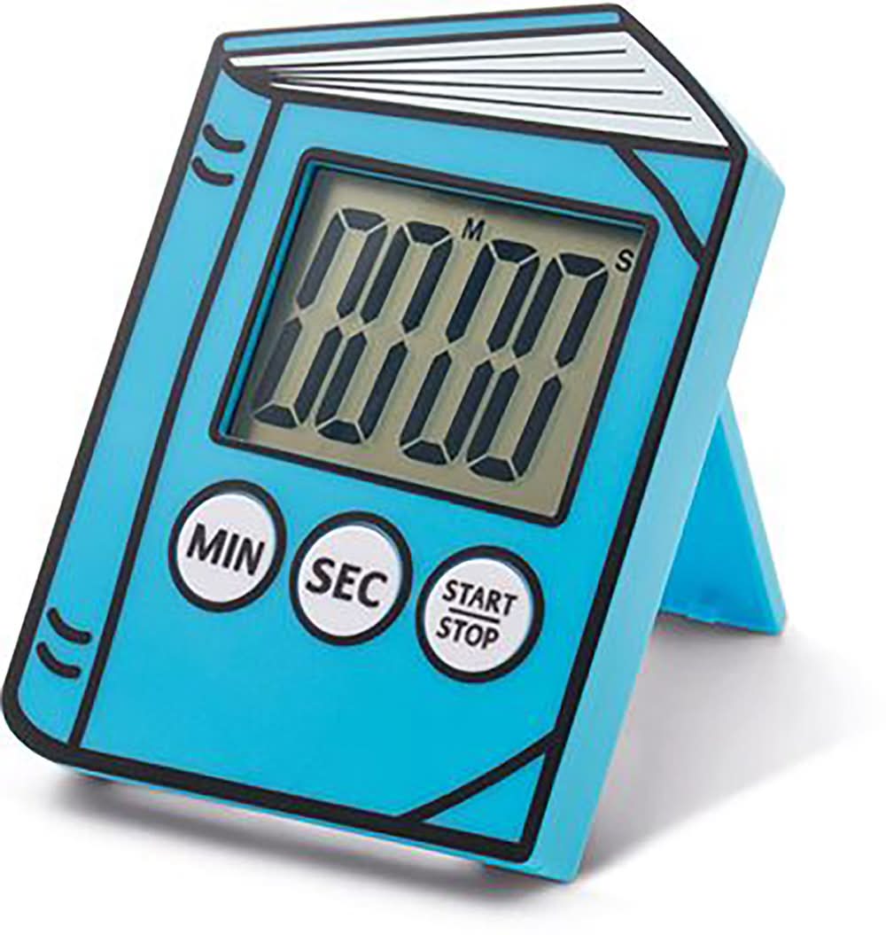 Relógio De Leitura Azul