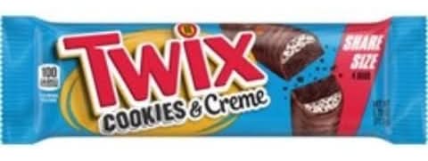 Twix Cookies & Creme Share Size 2.70oz