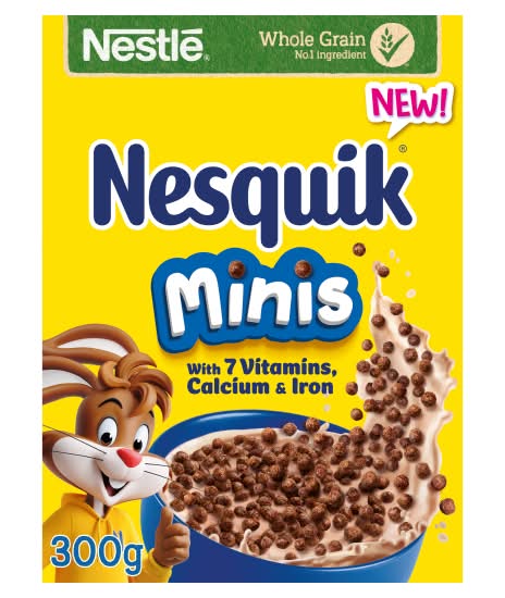 Nesquik Chocolate Minis Cereal (300g)