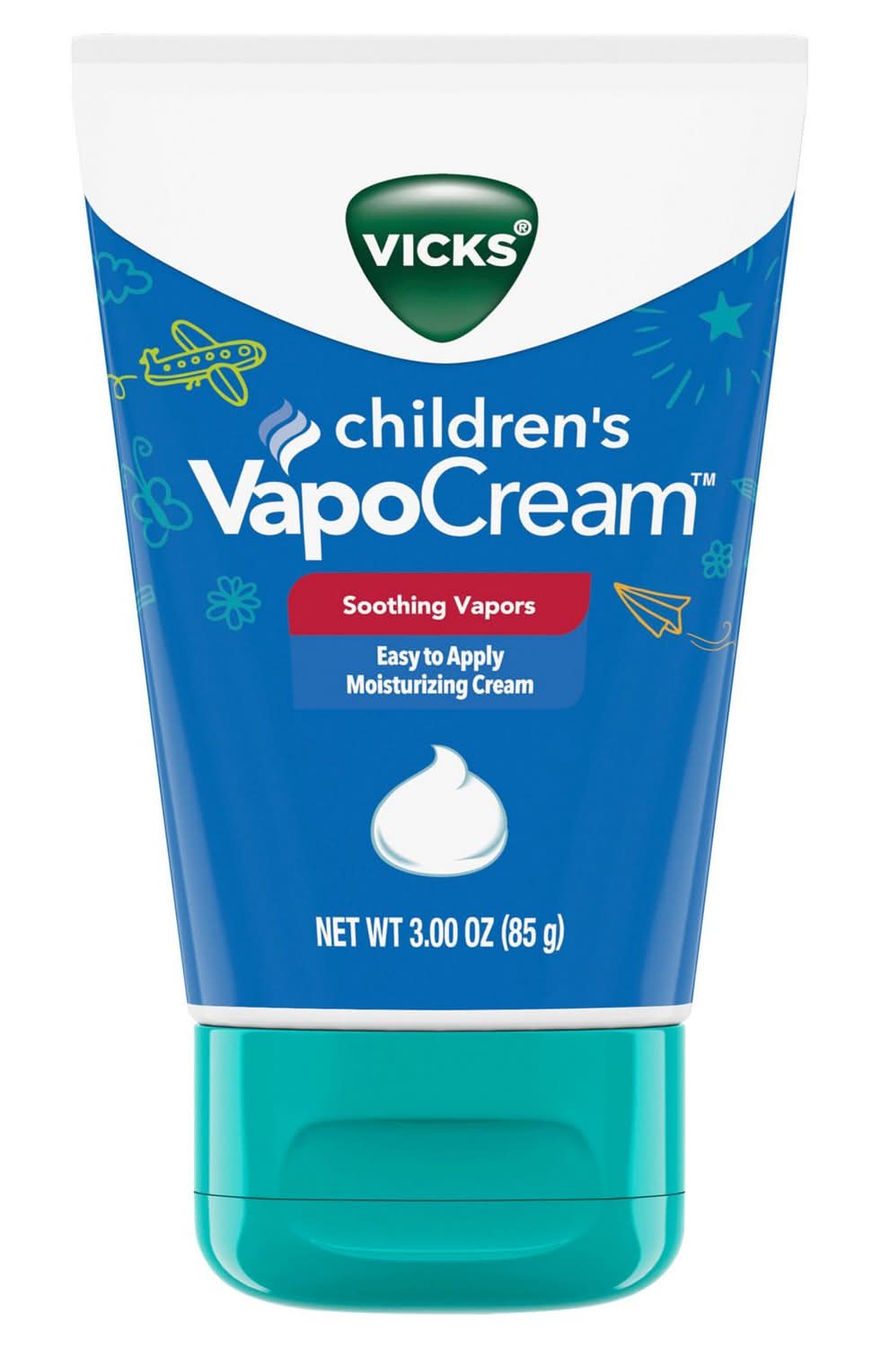 Vicks Children's Vapocream Soothing and Moisturizing Vapor Cream (3 oz)