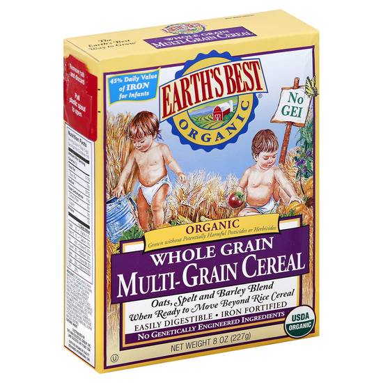 Earth's Best Organic Whole Grain Multi-Grain Cereal