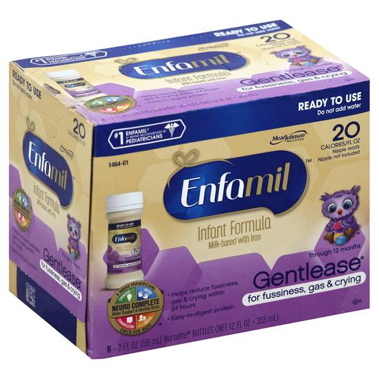 Enfamil Infant Formula Milk-Based With Iron ( 6 ct )