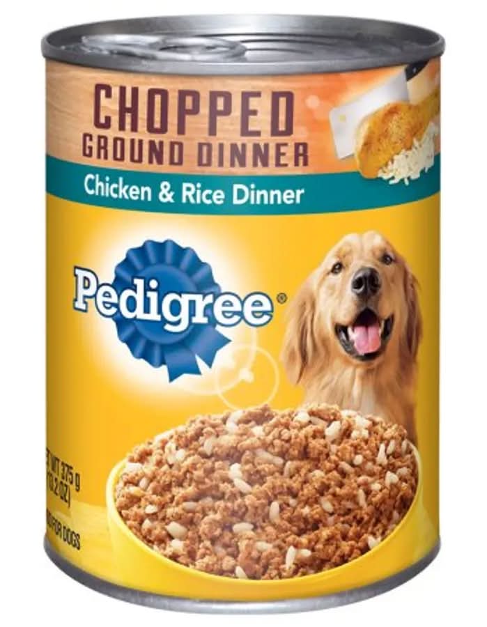 Pedigree Chicken and Rice Chopped Ground Dinner