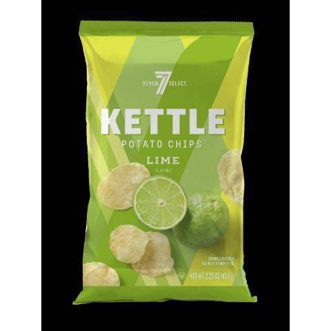 7 Select Lime Kettle Chips 2.5oz