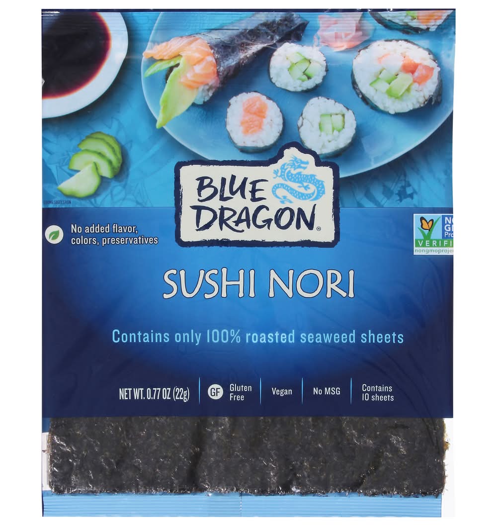 Blue Dragon Sushi Nori (0.8 oz)