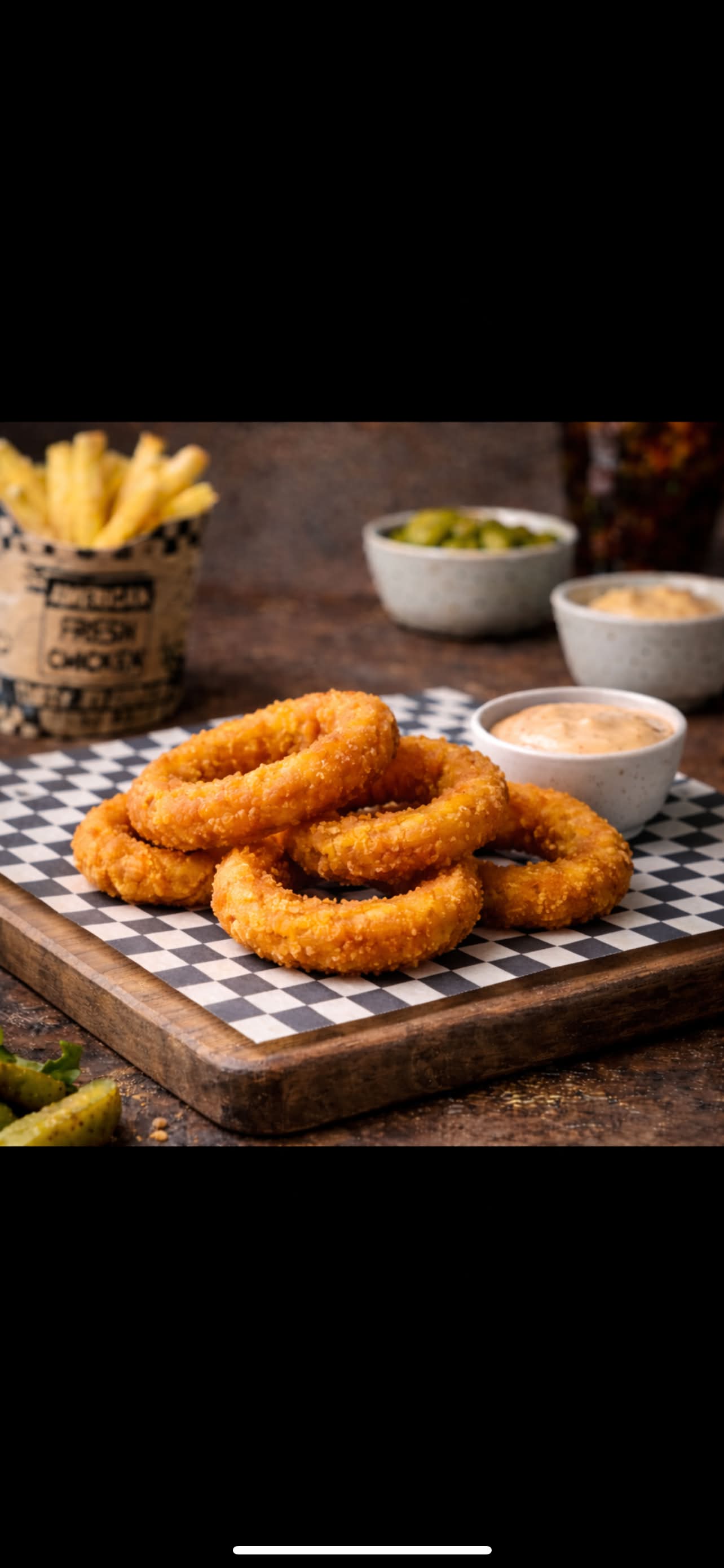 Onion rings x5