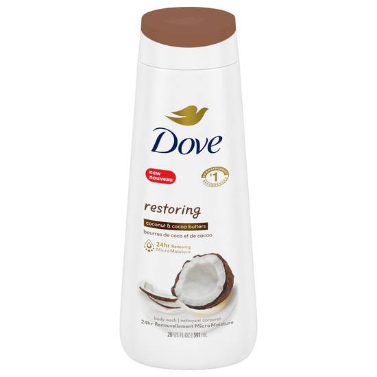Dove Restoring Coconut & Cocoa Butter Body Wash