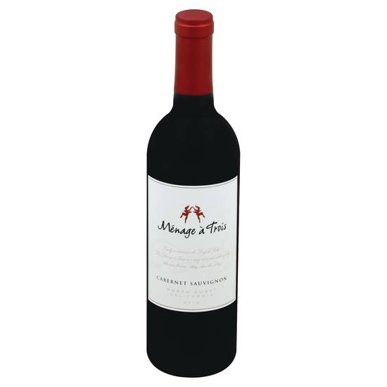 Ménage À Trois California Cabernet Sauvignon Wine (750 ml)