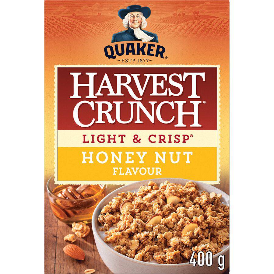 Quaker Harvest Crunch Honey Nut Granola Cereal