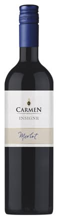 Vino  tinto carmen cabernet souvignon