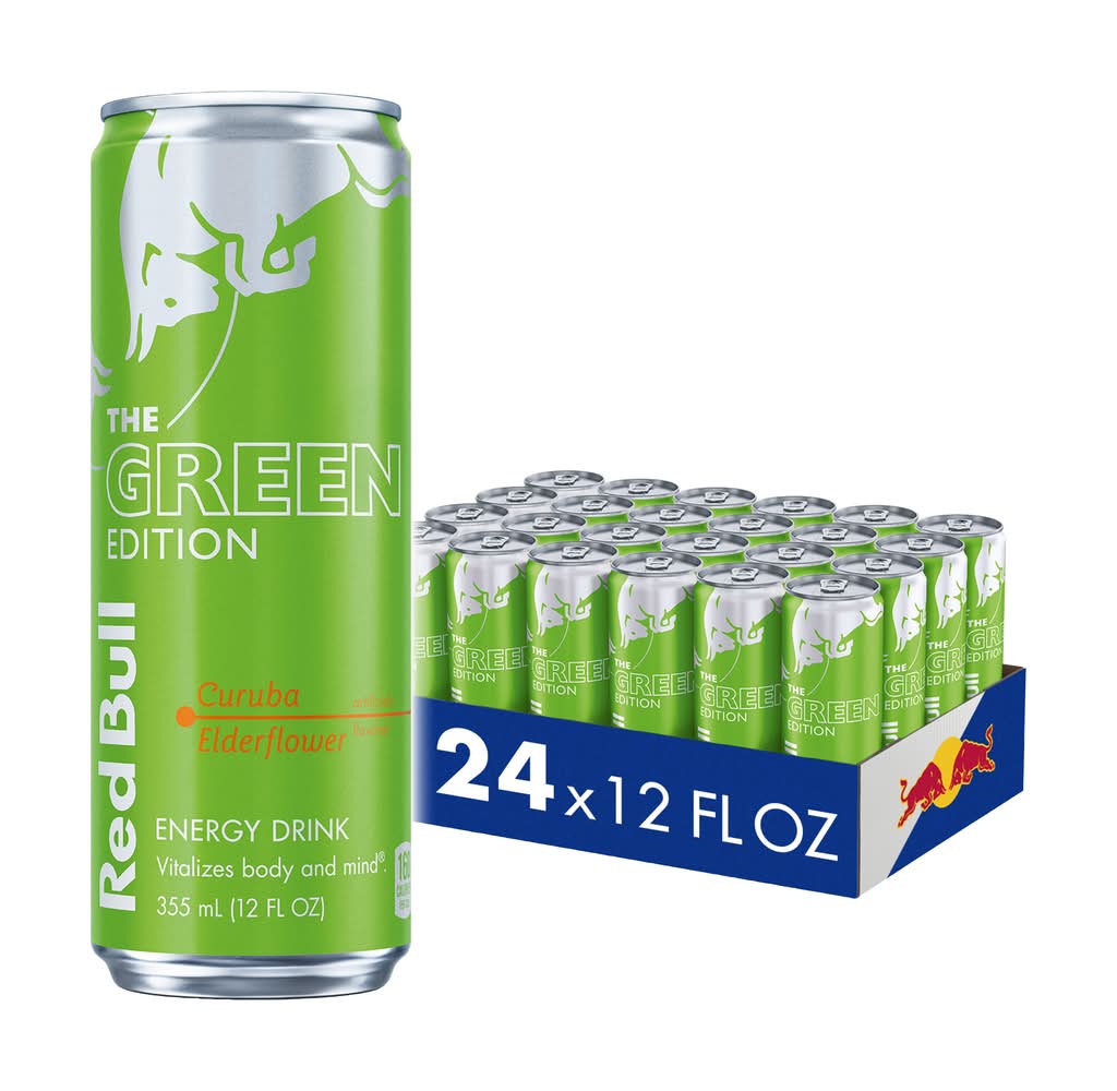 Red Bull Energy Curuba Elderflower (24 ct, 12 oz)