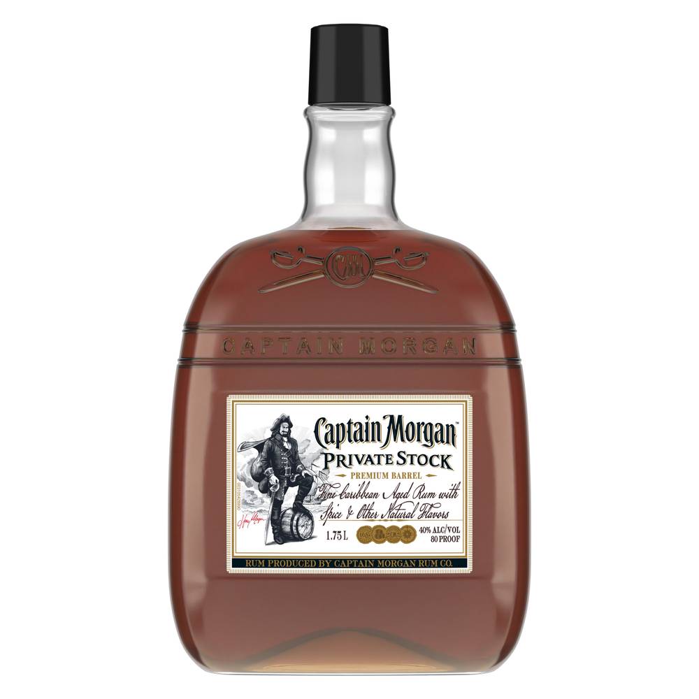 Captain Morgan Premium Barrel Private Stock Rum (1.75 L)