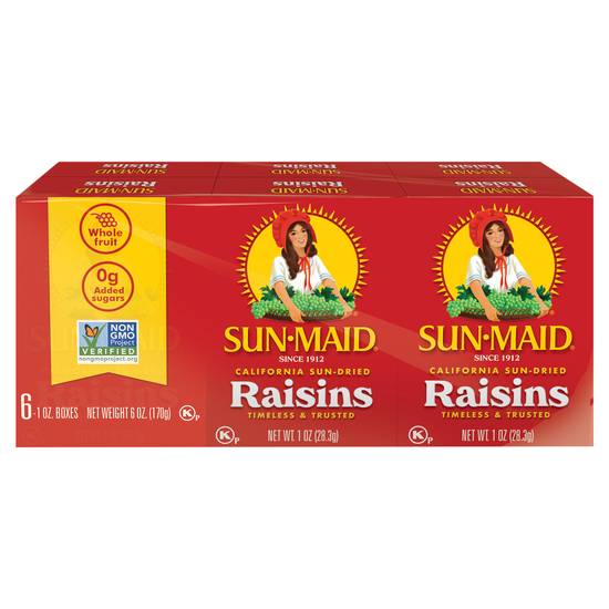 Sun-Maid California Sun Dried Raisins