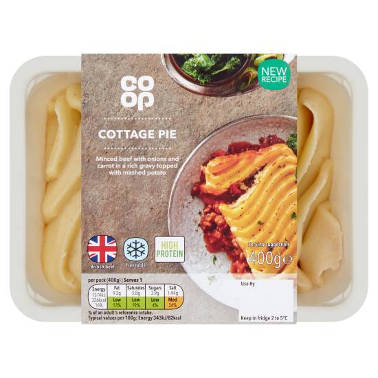 Co-Op Classic Menu Cottage Pie 400g