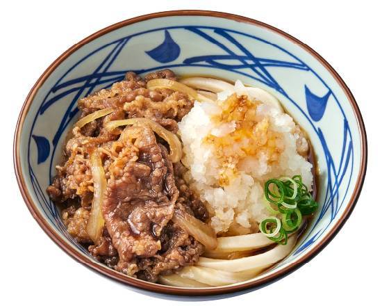 鬼おろし肉ぶっかけ (冷)並