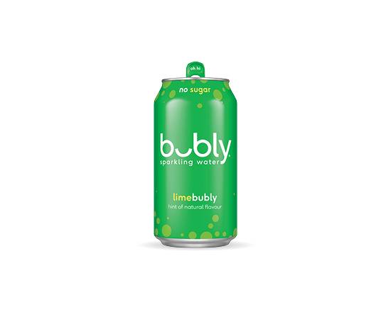 Bubly Sparkling Water Lime 375ml