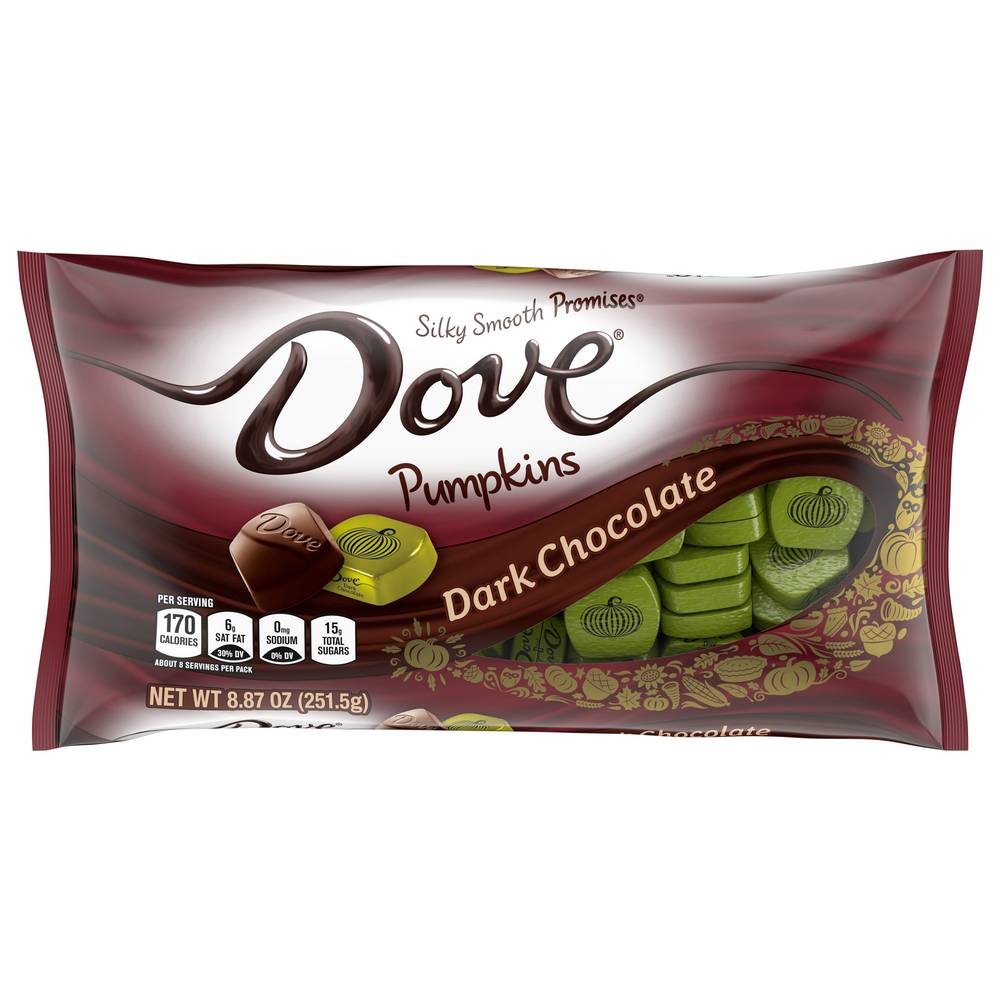 Dove Pumpkins Dark Chocolate (8.9 oz)