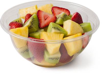 Fresh Cut Kiwi Pineapple & Strawberry Bowl - 20 Oz