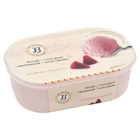 Les Belges Crème Glacée Saveur Cuberdon 500 g