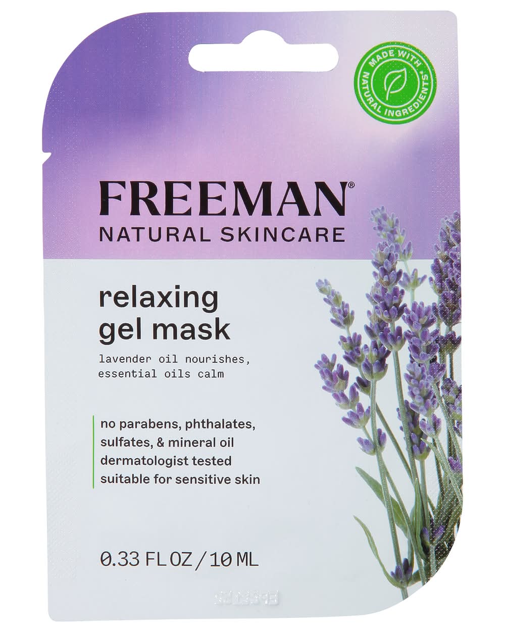 Freeman Natural Skincare Relaxing Gel Mask (0.33 fl oz)