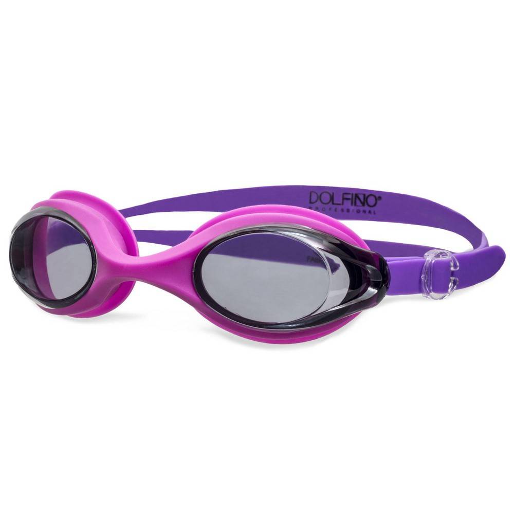 Dolfino Pro Fashion Youth Swim Goggle Purple/Pink