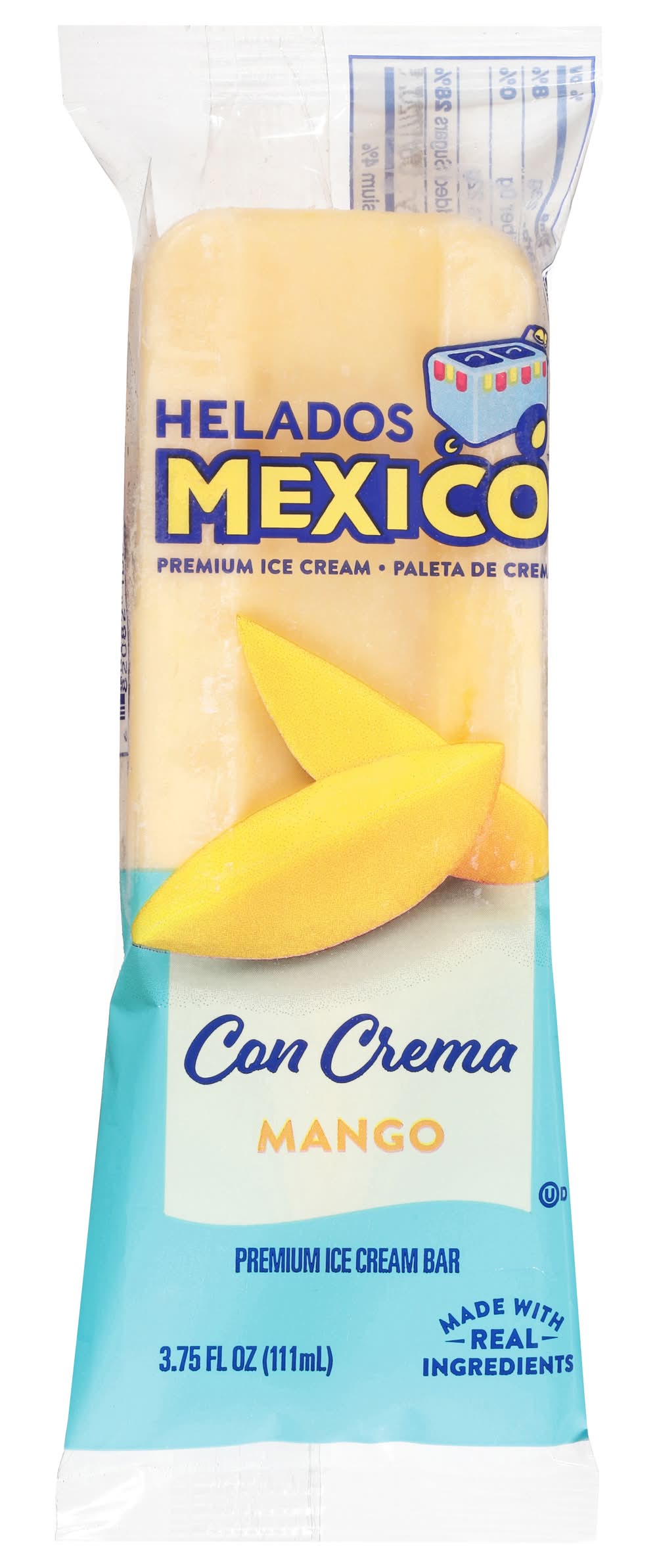 Helados Mexico Mango Ice Cream Bar (4 oz)