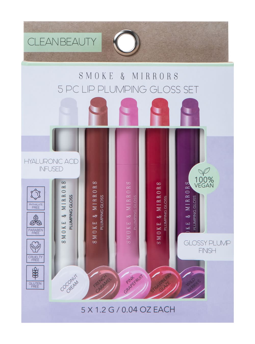 Lip Plumping Gloss Set 5-Pack