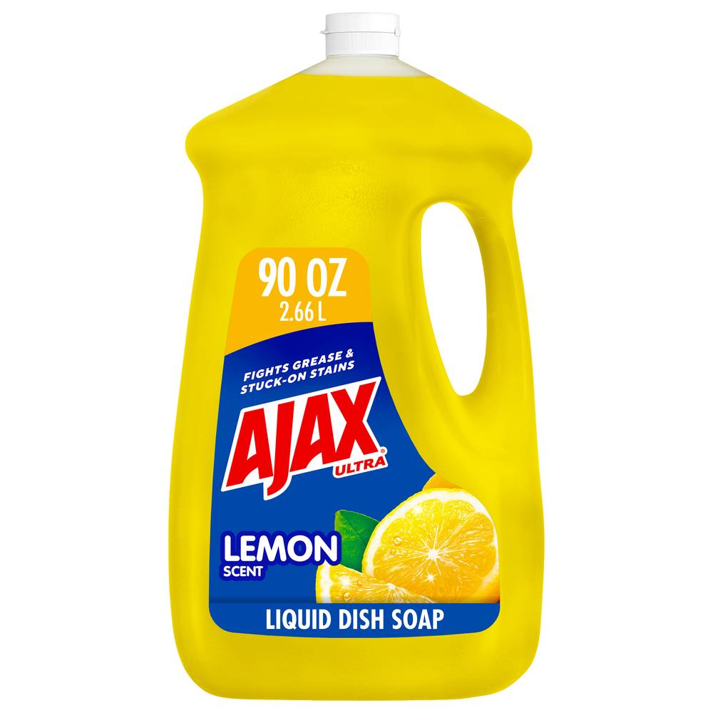 Ajax Ultra Super Degreaser Lemon Dish Liquid