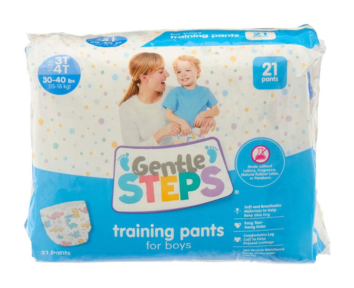 Gentle Steps Training Pants For Boys 3t-4t 21 Ct