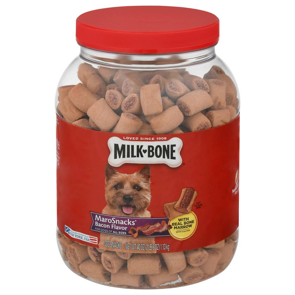 Milk-Bone Marosnacks Bacon Flavor Dog Snacks (2.5 lbs)