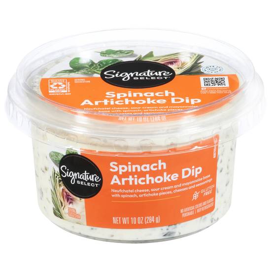 Signature Cafe Spinach Artichoke Dip (10 oz)