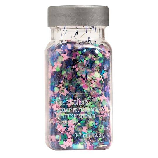 Butterfly Confetti Specialty Polyester Glitter By Recollections, 0.7Oz.