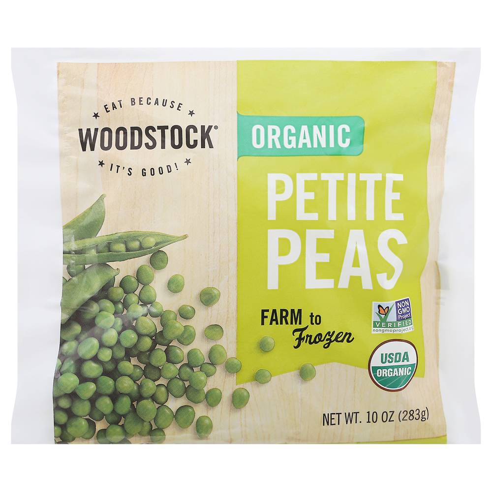 Woodstock Organic Petite Green Peas