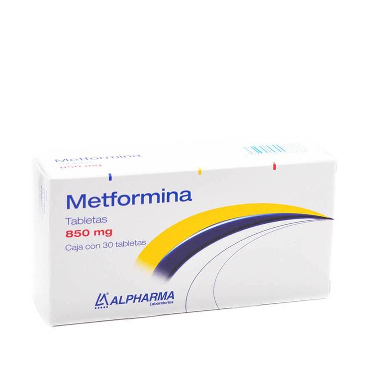 Alpharma · Metformina tabletas 850 mg (15 g)